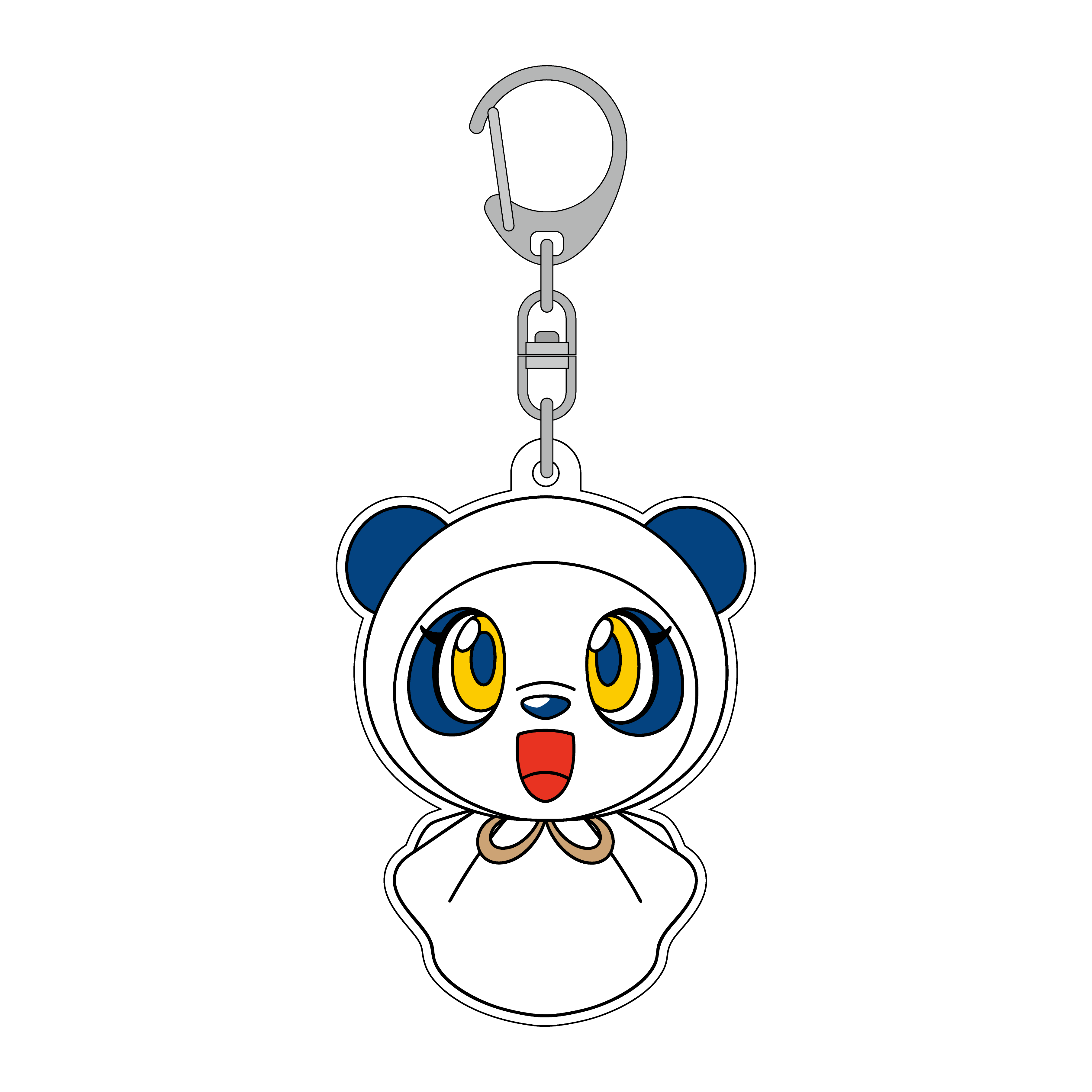 ザスパンダアクリルキーホルダー（てるてる坊主）