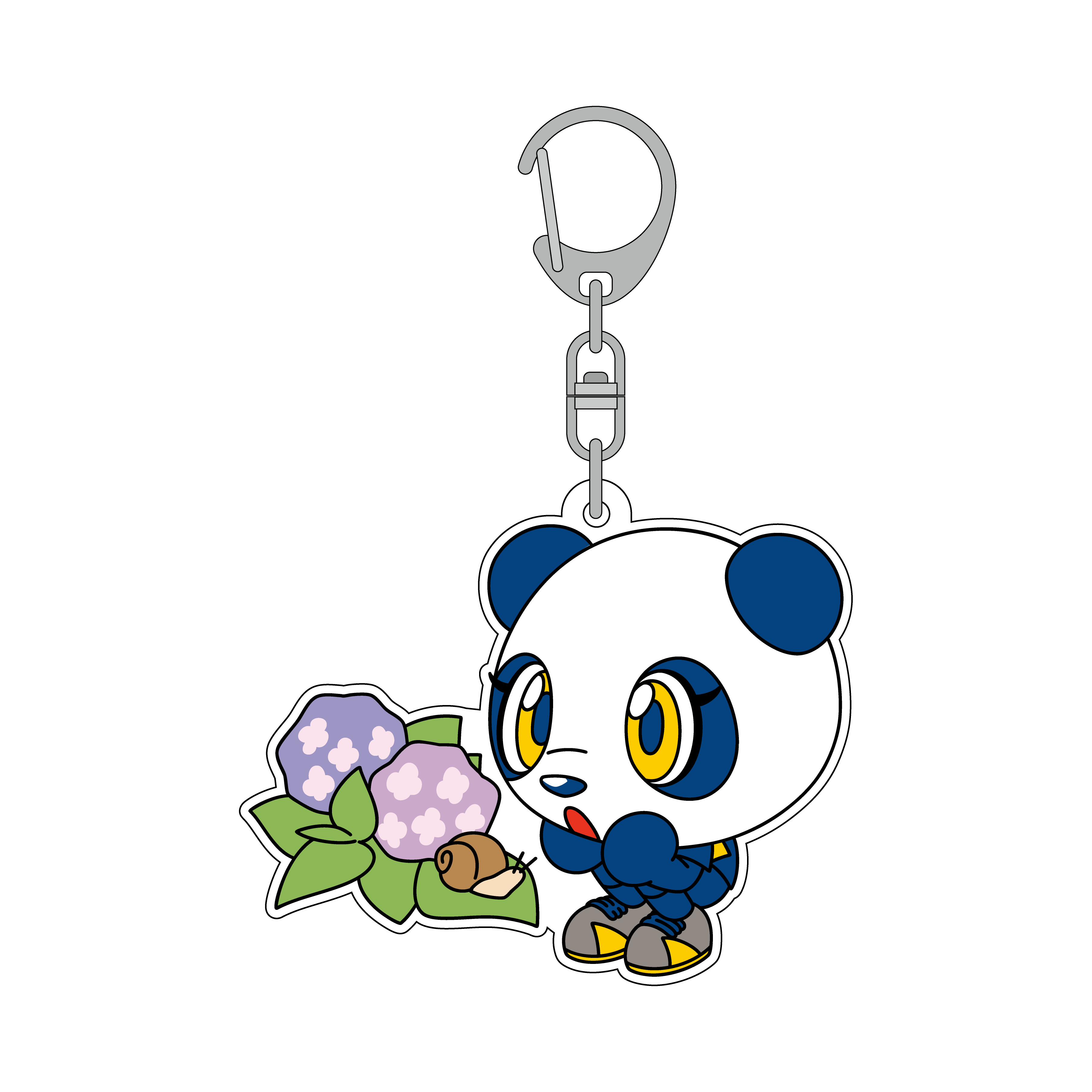 ザスパンダアクリルキーホルダー（あじさい）