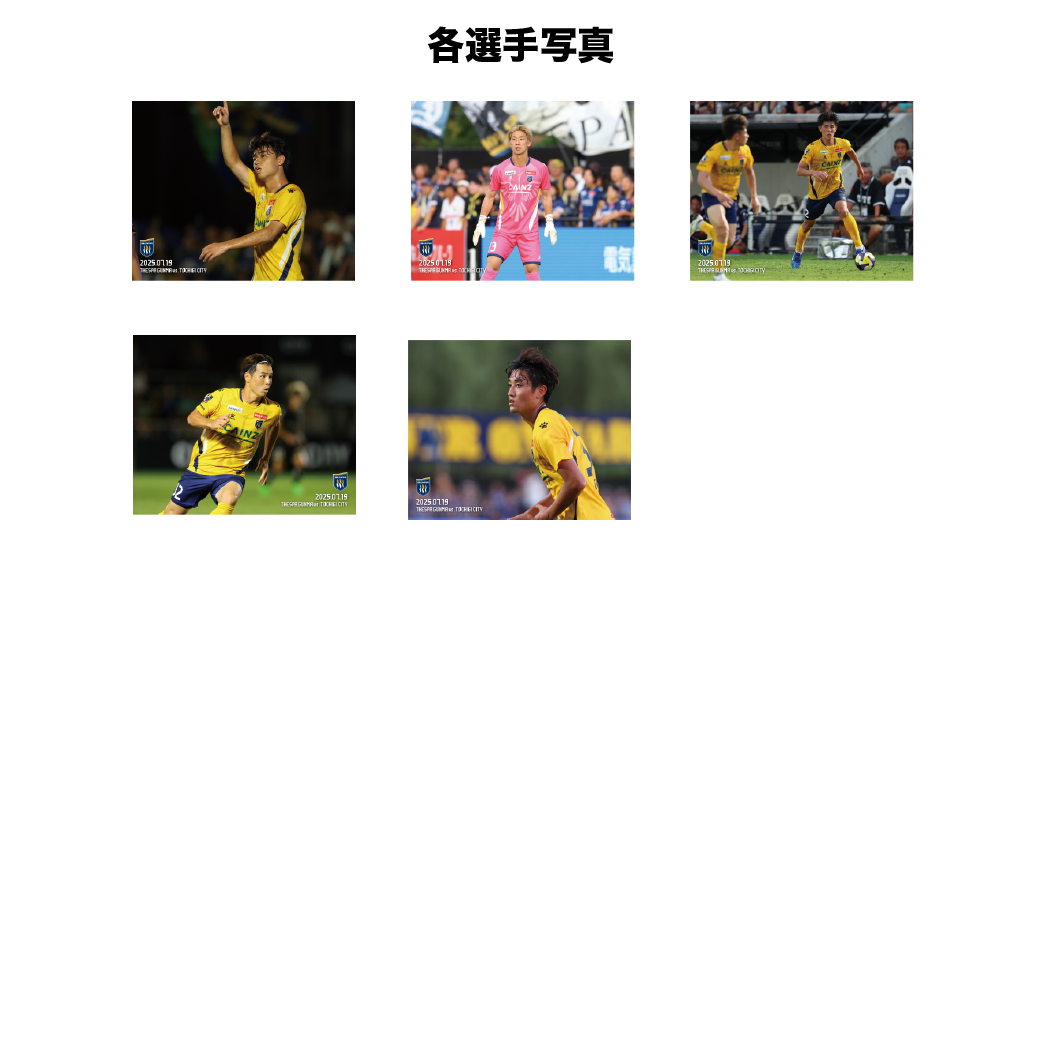 【受注キャンバスボード】PLAYERS CANVAS［MATCH ver.／第21節栃木シティ戦］
