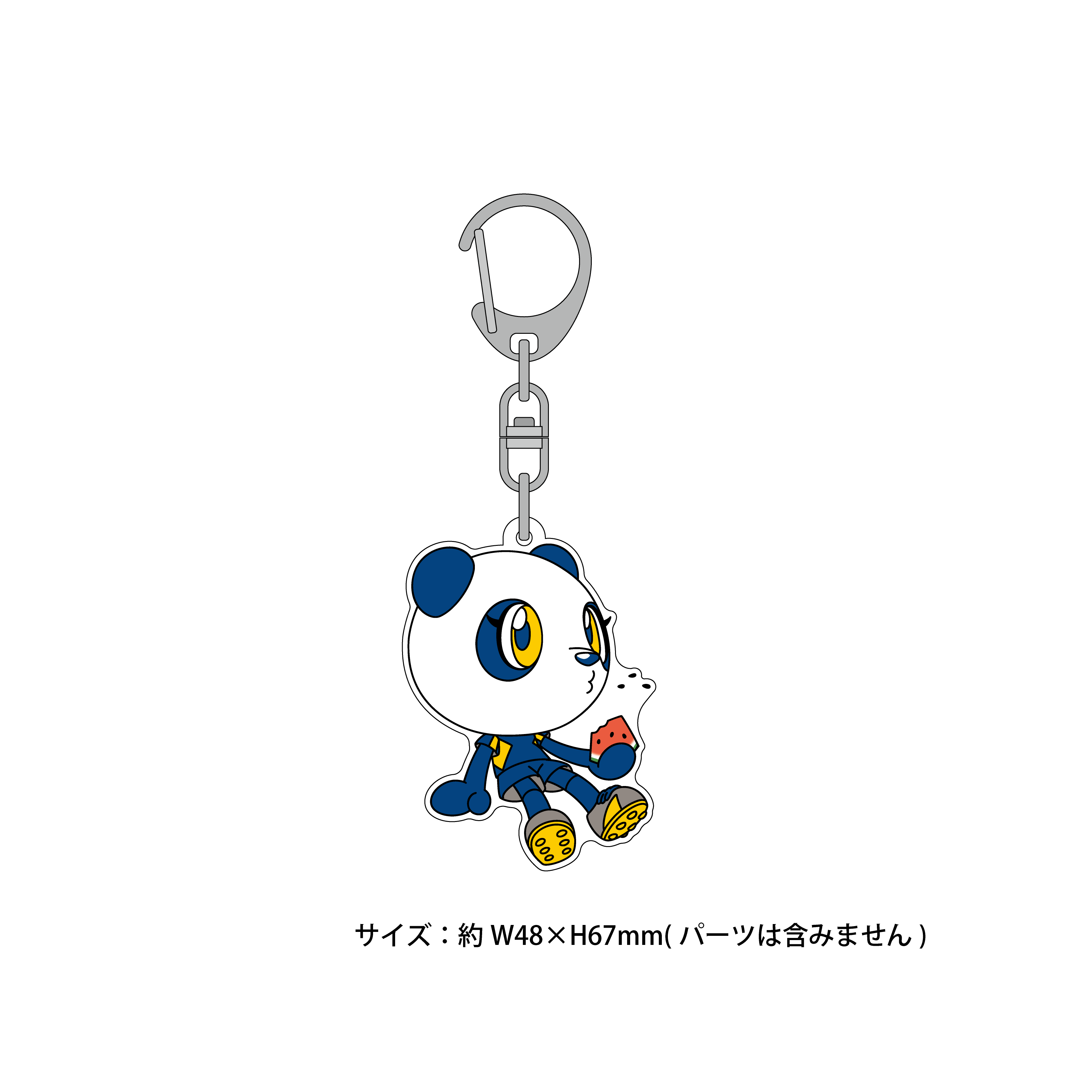 ザスパンダアクリルキーホルダー（スイカ）