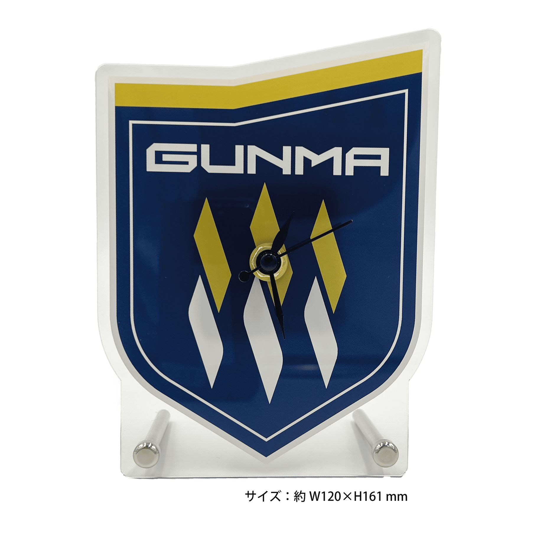 エンブレムアクリル時計