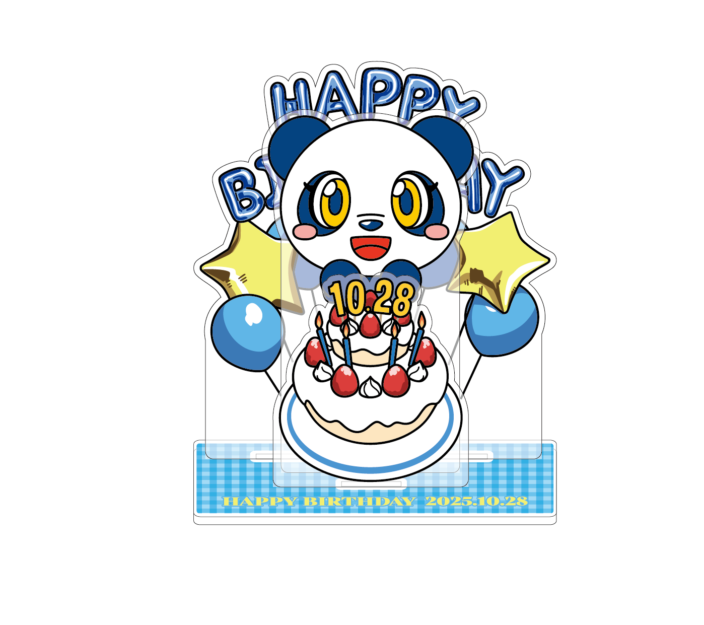 《ザスパンダバースデー》ジオラマアクリルスタンド:オンライン限定【受注生産】