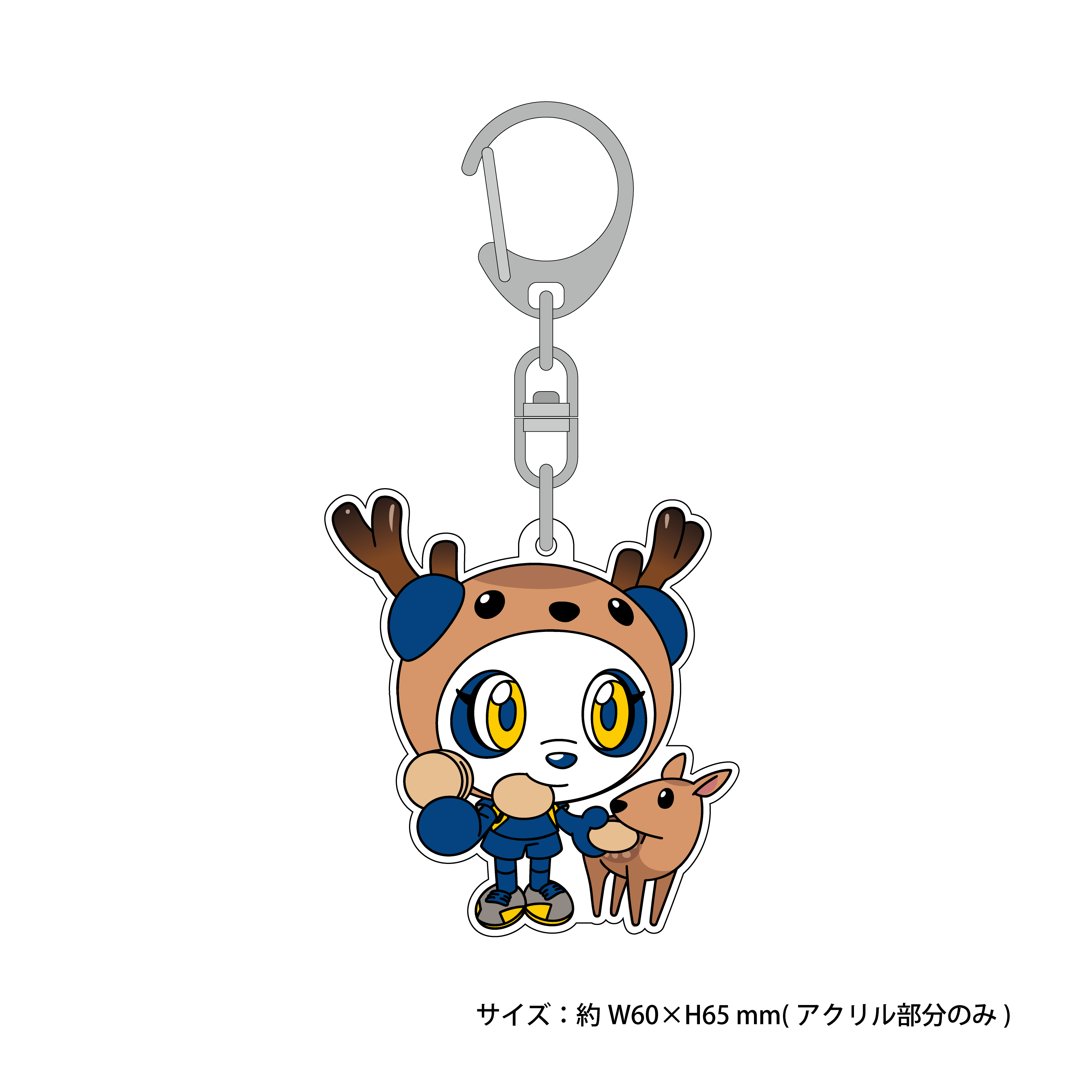ザスパンダアクリルキーホルダー(鹿)