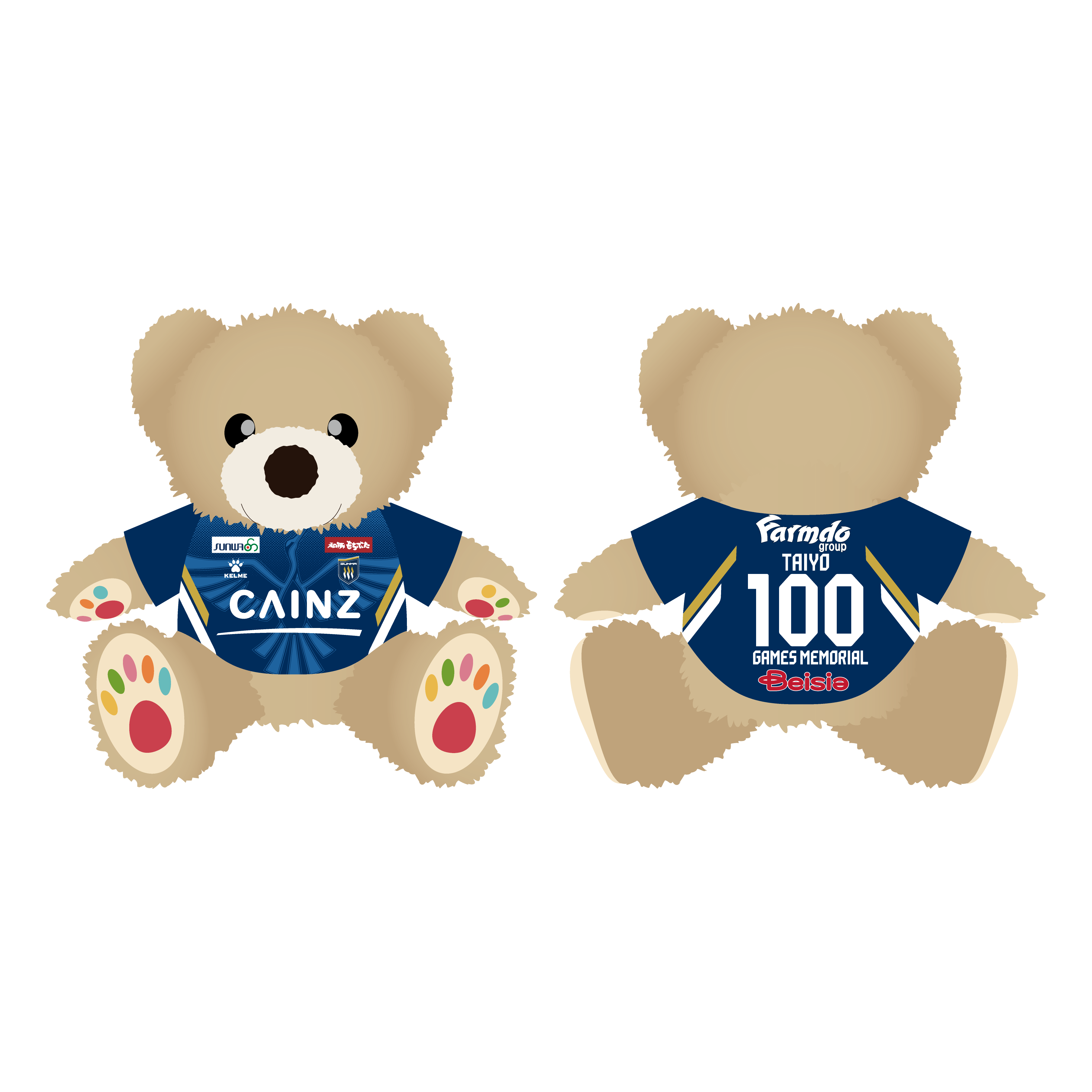 【受注生産】青木翔大選手300試合出場記念ユニフォームベア